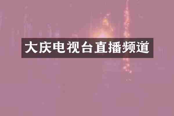 大庆电视台直播频道