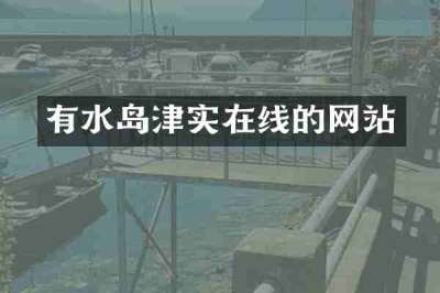 有水岛津实在线的网站