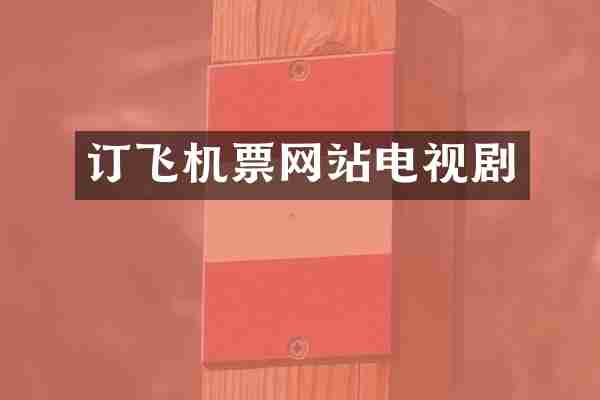 订飞机票网站电视剧