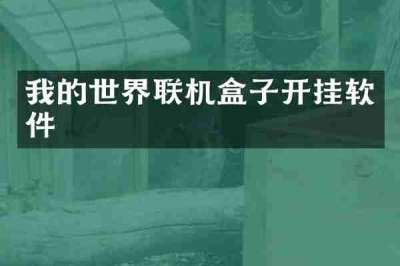 我的世界联机盒子开挂软件