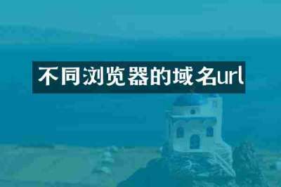 不同浏览器的域名url