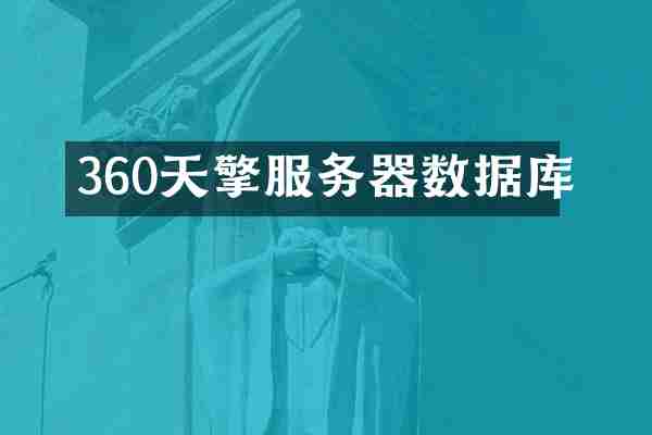 360天擎服务器数据库