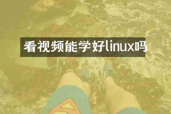 看视频能学好linux吗