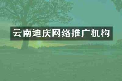 云南迪庆网络推广机构