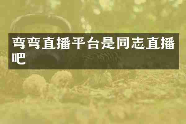 弯弯直播平台是同志直播吧