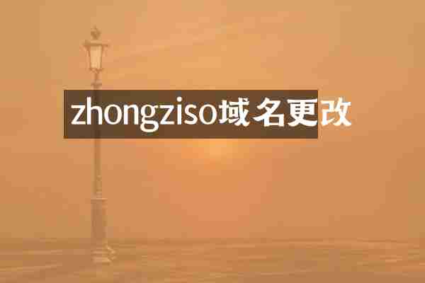 zhongziso域名更改