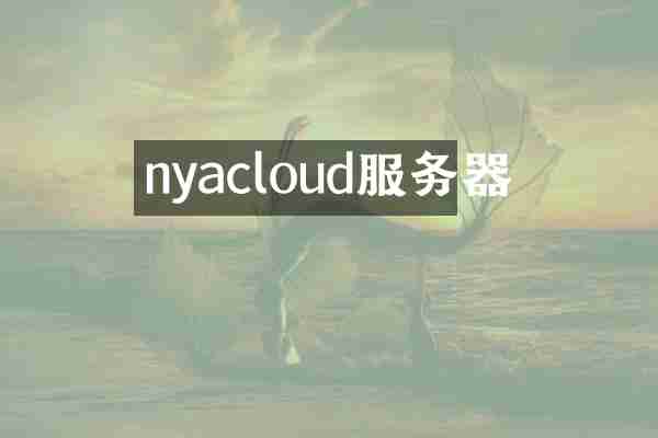 nyacloud服务器