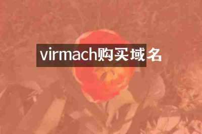 virmach购买域名