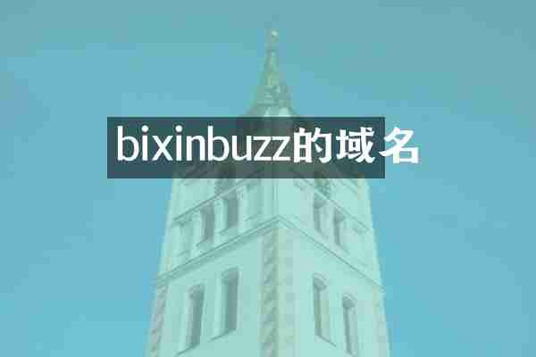 bixinbuzz的域名