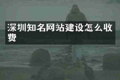 深圳知名网站建设怎么收费