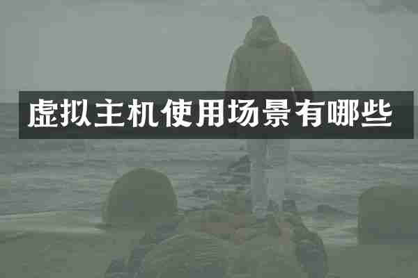 虚拟主机使用场景有哪些
