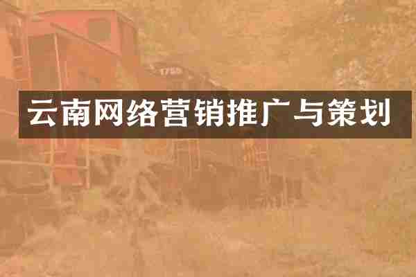 云南网络营销推广与策划