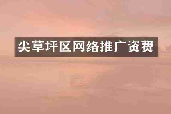 尖草坪区网络推广资费