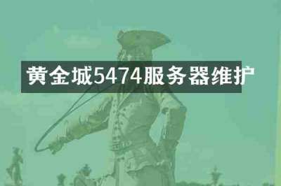 黄金城5474服务器维护