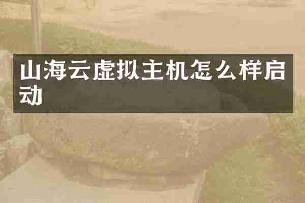 山海云虚拟主机怎么样启动