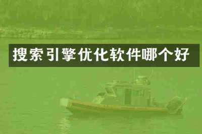 搜索引擎优化软件哪个好