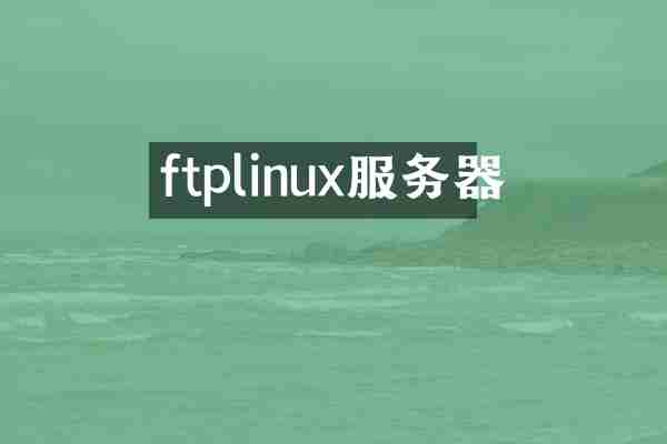 ftplinux服务器