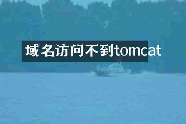 域名访问不到tomcat