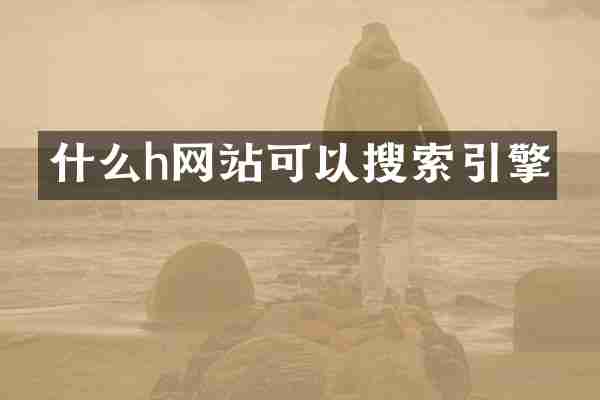 什么h网站可以搜索引擎