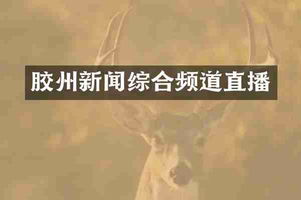 胶州新闻综合频道直播