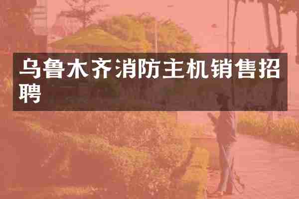 乌鲁木齐消防主机销售招聘