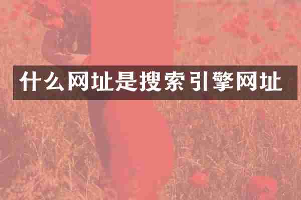 什么网址是搜索引擎网址