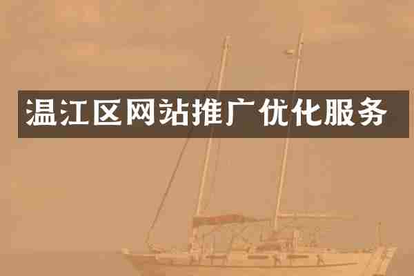 温江区网站推广优化服务