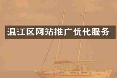 温江区网站推广优化服务