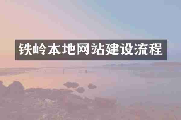铁岭本地网站建设流程