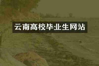 云南高校毕业生网站