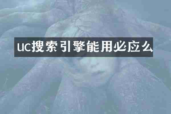 uc搜索引擎能用必应么