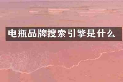 电瓶品牌搜索引擎是什么
