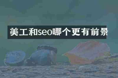 美工和seo哪个更有前景