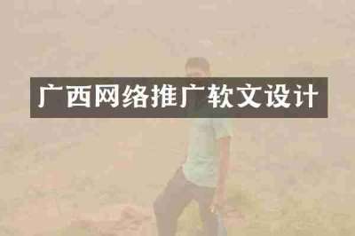 广西网络推广软文设计