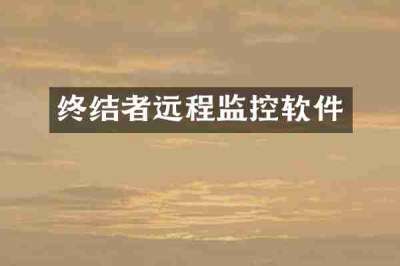 终结者远程监控软件