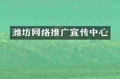 潍坊网络推广宣传中心