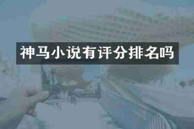 神马小说有评分排名吗