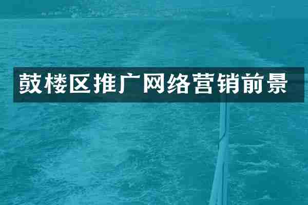 鼓楼区推广网络营销前景