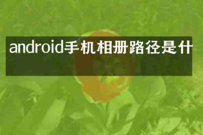 android手机相册路径是什么