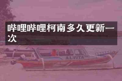 哔哩哔哩柯南多久更新一次
