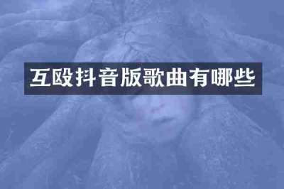 互殴抖音版歌曲有哪些