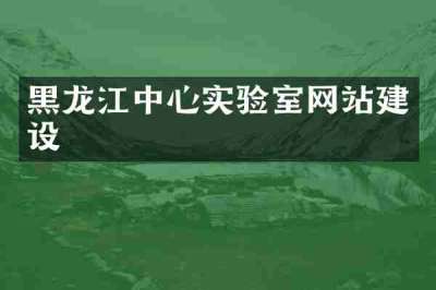 黑龙江中心实验室网站建设