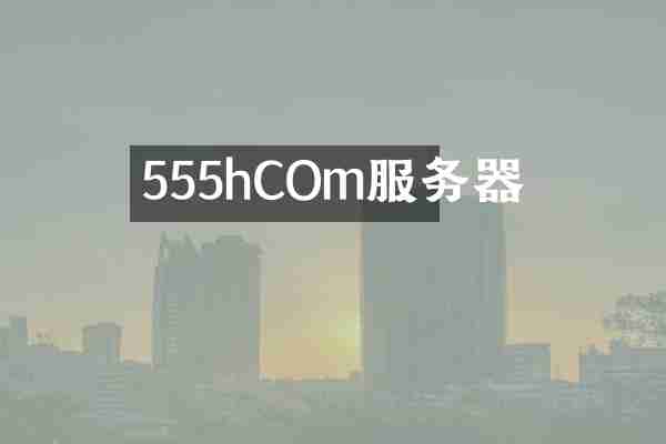 555hCOm服务器