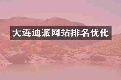 大连迪派网站排名优化