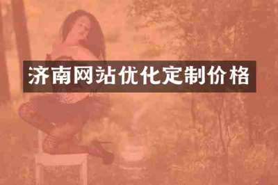济南网站优化定制价格