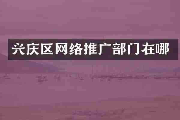 兴庆区网络推广部门在哪