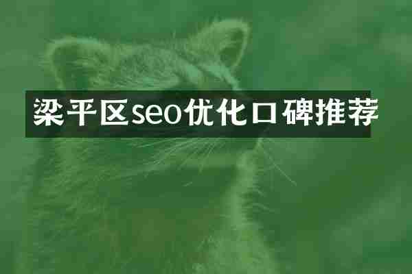 梁平区seo优化口碑推荐