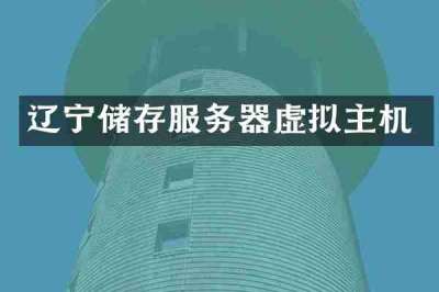 辽宁储存服务器虚拟主机