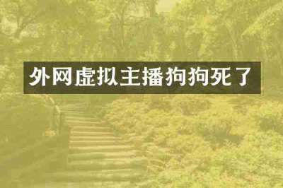 外网虚拟主播狗狗死了