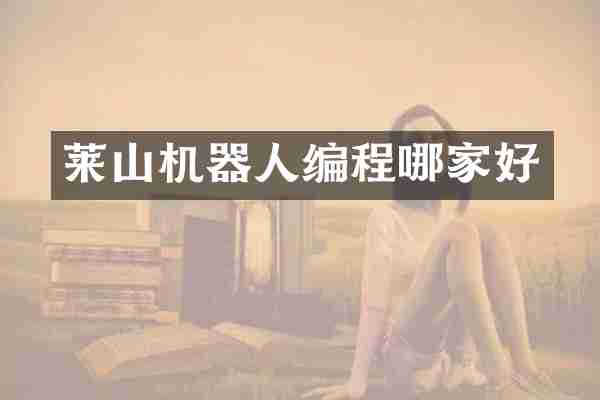 莱山机器人编程哪家好
